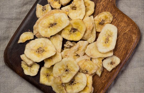 Банановые чипсы: рецепт в духовке в домашних условиях