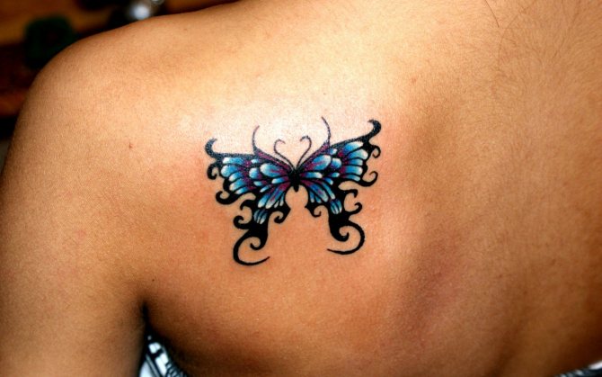что означает бабочка тату
