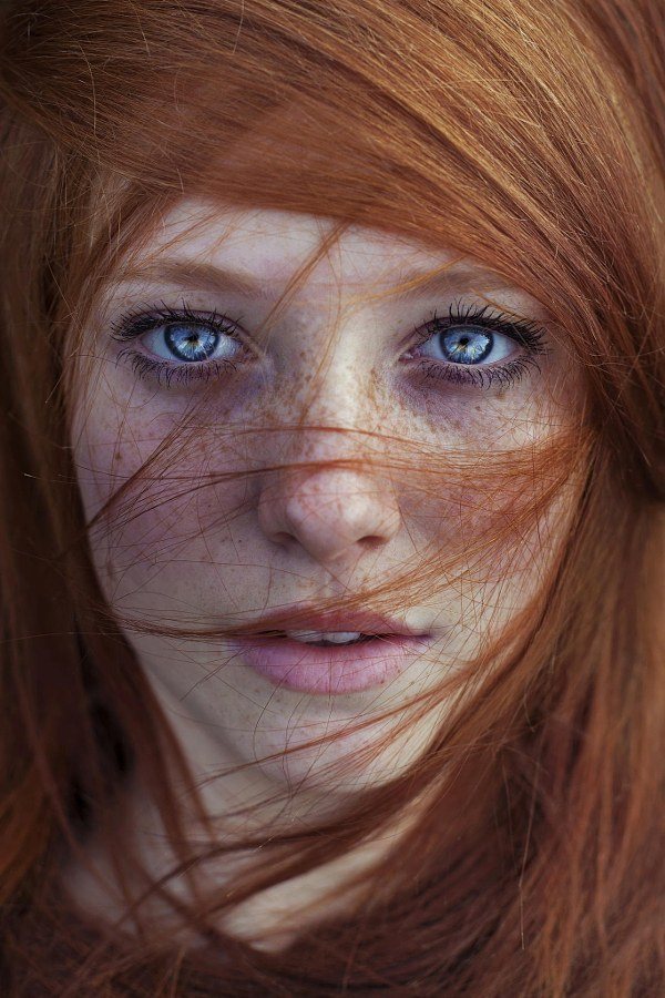 Цвет волос для светлой кожи и карих, голубых, серых глаз, зеленых. Фото