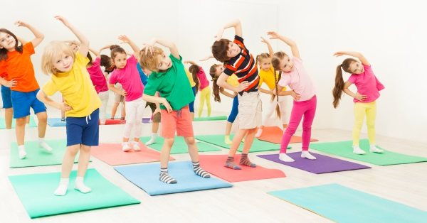 Детский фитнес. Программа для дошкольников, упражнения и игры, физкультура, гимнастика под музыку