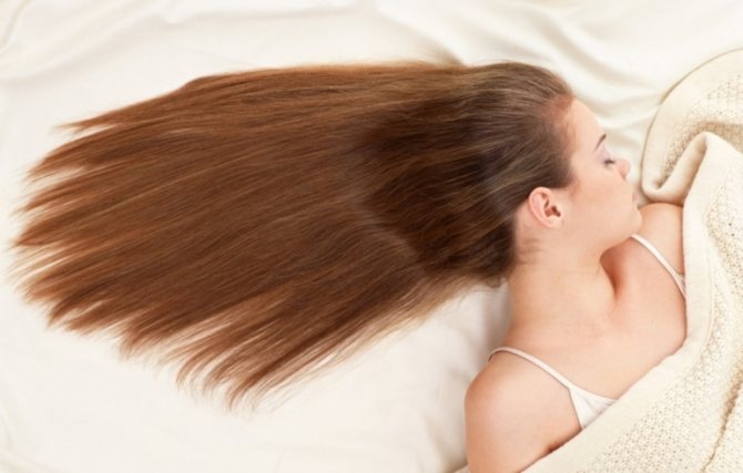 Длинные волосы во сне