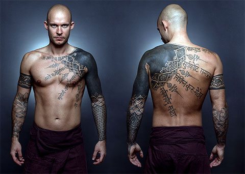Фото скандинавской татуировки