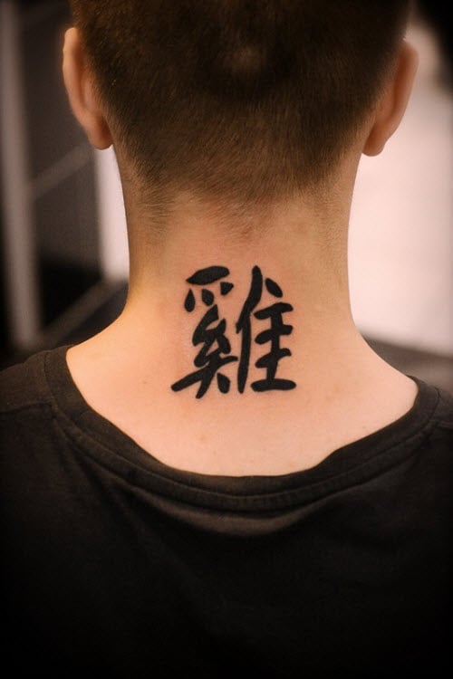 фото татуировок на шее
