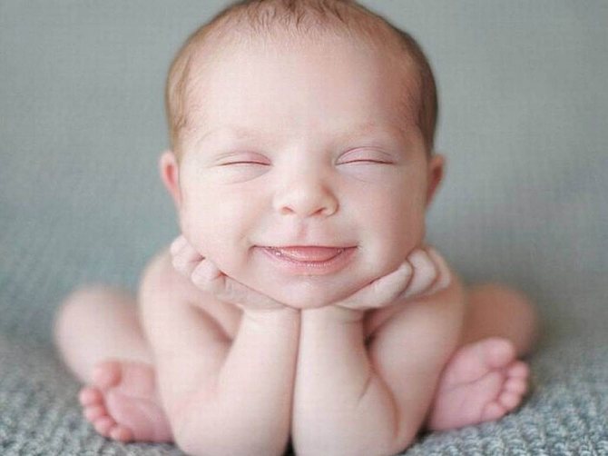 К чему снится улыбающийся младенец?