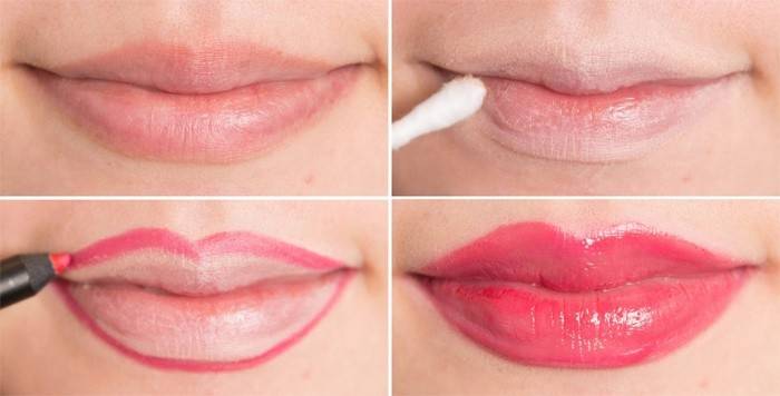 Как делать макияж для визуального увеличения губ