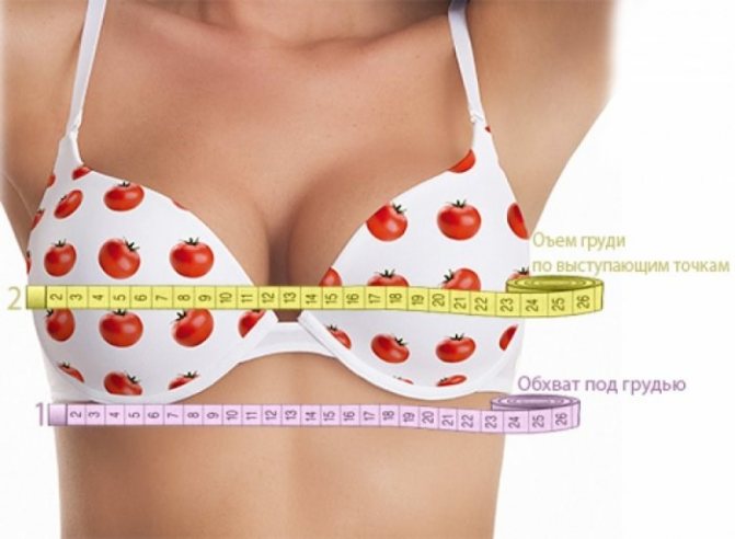 Как определить размер бюстгальтера, как узнать, измерить размер груди. Таблица размеров