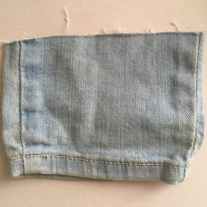 Как отремонтировать джинсы, порванные на колене: мастер-класс