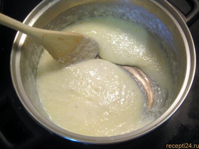 Как варить манку на молоке