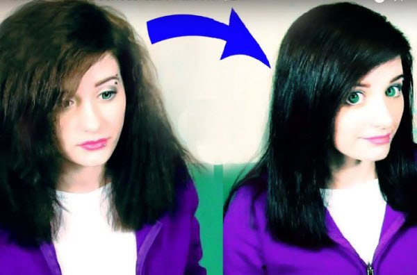 Как выровнять волосы без утюжка и фена с помощью бигуди фото и видео с помощью крема для волос