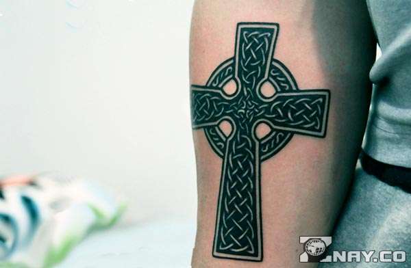 Кельтский крест - татуировка