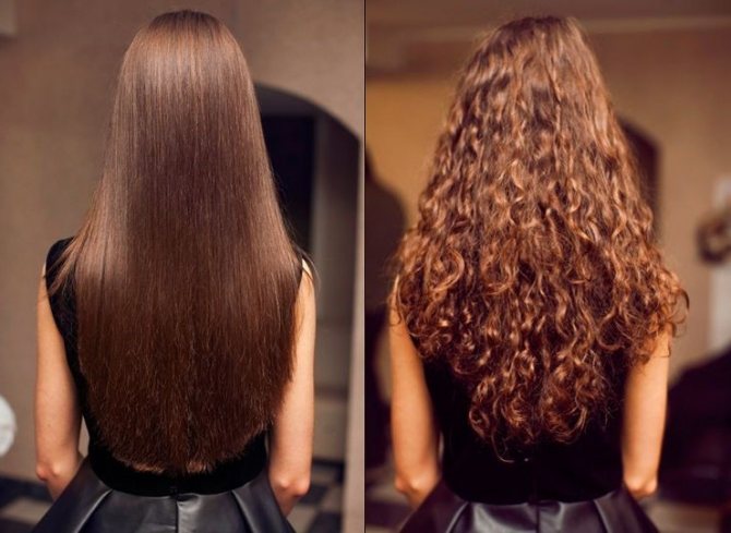 Кератиновое выпрямление волос до и после