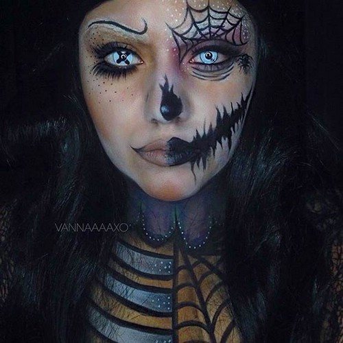 макияж на Хэллоуин