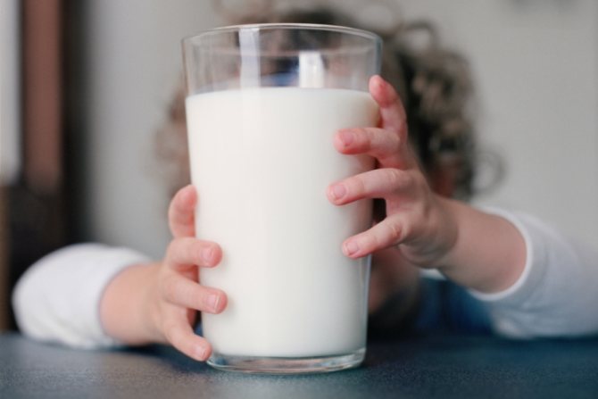 Молочные продукты важны для детей