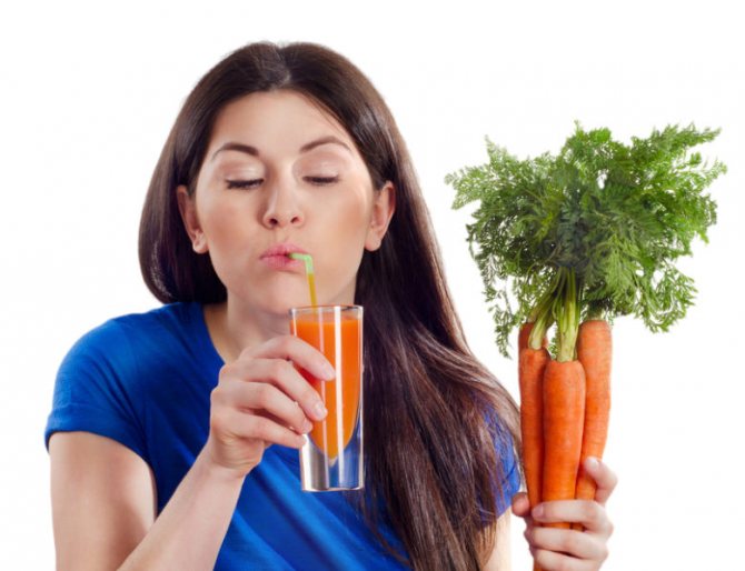 Морковный сок при беременности