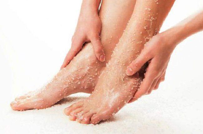 морская соль лечебные свойства для ног