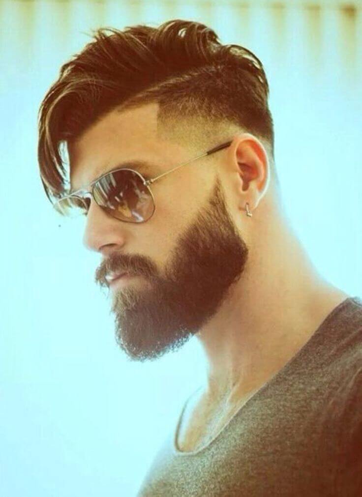 мужская стрижка борода