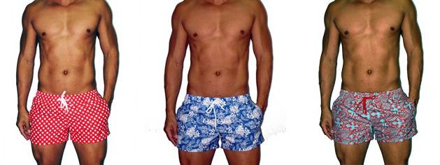 мужские пляжные шорты