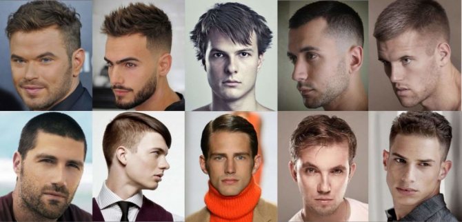 Мужские стрижки для тонких волос