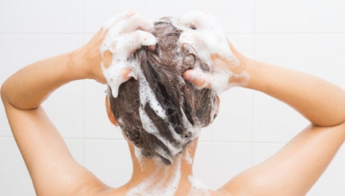 Очищение волос и кожи головы