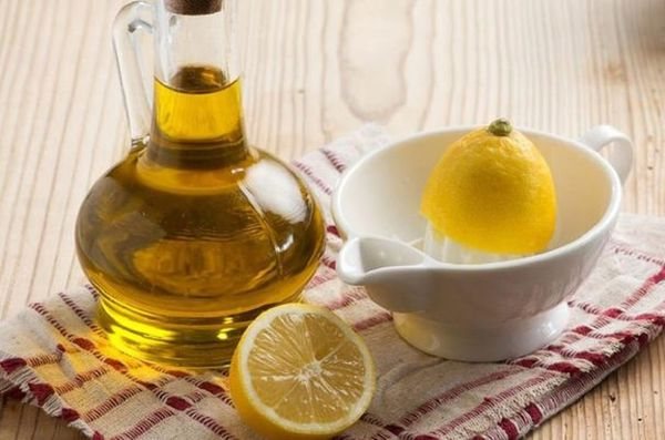 оливковое масло и лимон