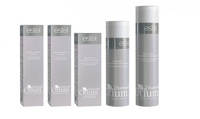 Otium Diamond - косметическом масло для волос в уходе за волосами