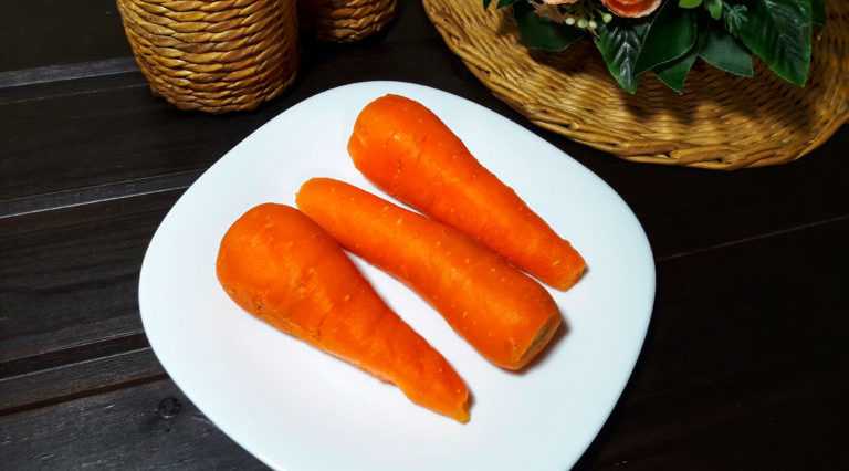 отварная морковь