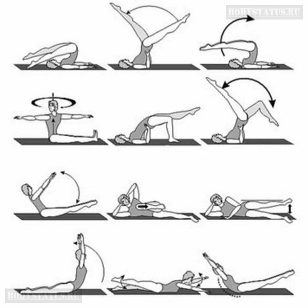 Пилатес для ног и ягодиц - техника выполнения упражнений