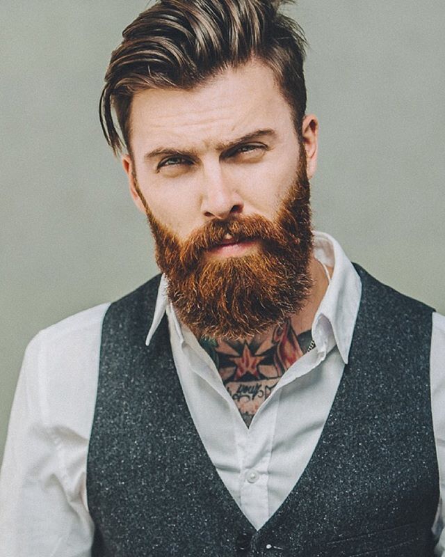 Почему растет рыжая борода у нерыжих мужчин?