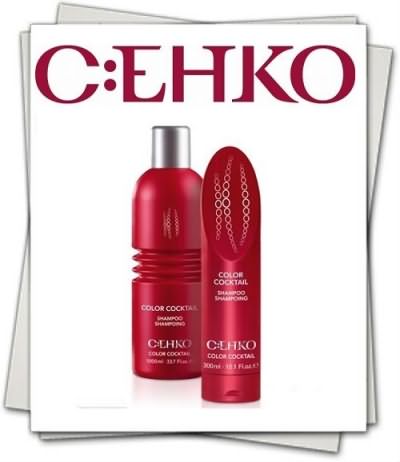 После обретения нового цвета позаботьтесь о наличии специального шампуня для окрашенных волос (C:EHKO Сolor cocktail shampoo цена от 500 руб.)