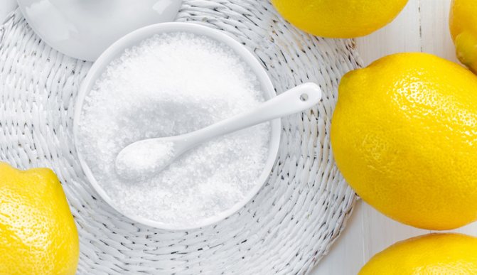 Применение лимонной кислоты против перхоти