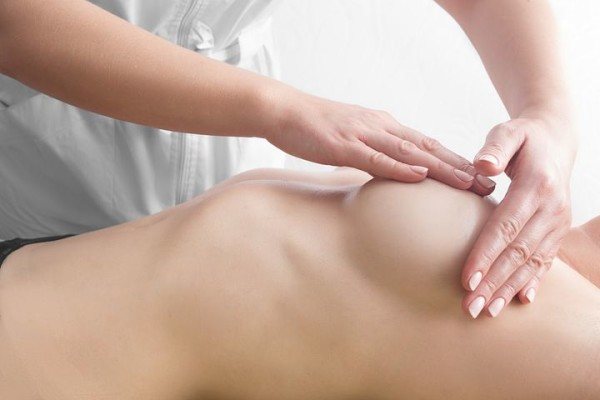 процедура массажа груди