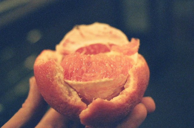 разгрузочный день на грейпфруте