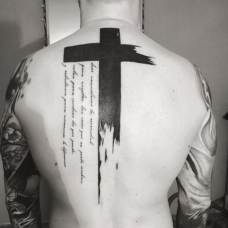 Религиозные тату с крестами