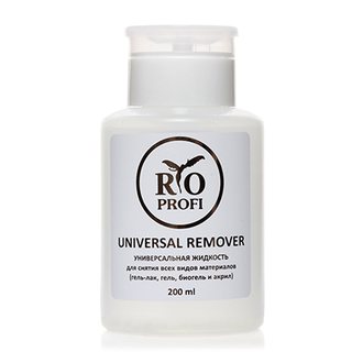 Rio Profi, Универсальная жидкость для снятия гель-лака, геля, биогеля и акрила, 200 мл