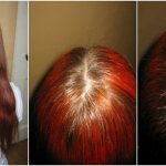 Рыжая хна на волосах