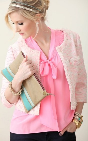С каким цветом сочетается розовый цвет в одежде для женщин. Что означает, оттенки, с чем носить, кому идет. Фото