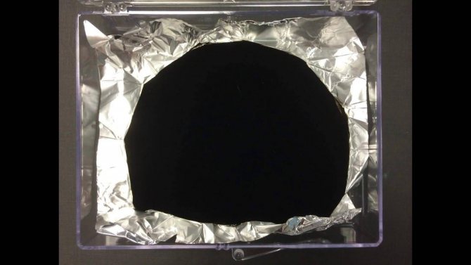 Самый черный цвет в мире — все о краске Vantablack