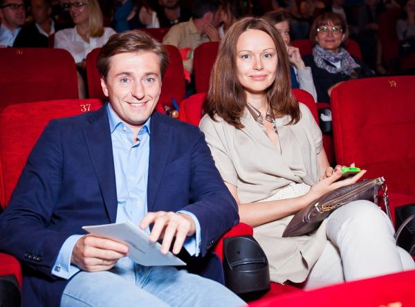 Сергей Безруков с первой женой Ириной