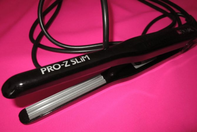 щипцы для выпрямления волос DEWAL 03-870 Pro-Z Slim
