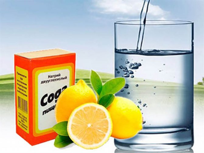 Содово-лимонный напиток