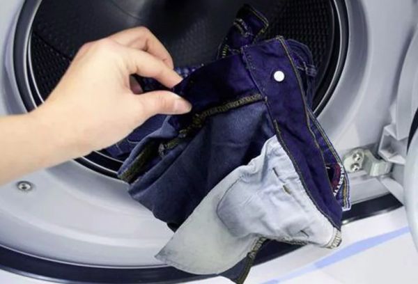 Стирка джинс в стиральной машине