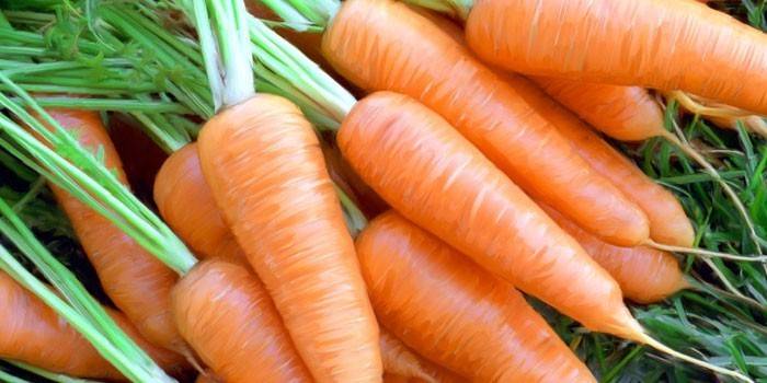 Свежая морковь