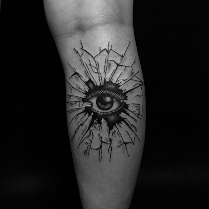 Татуировка Глаз Трещины