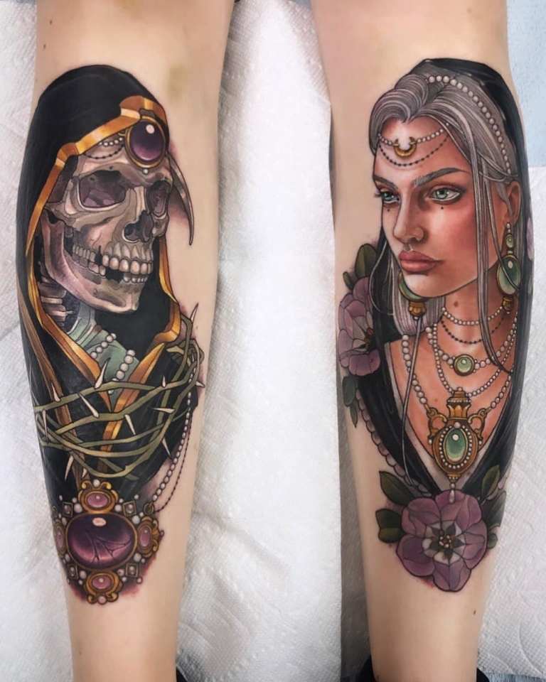 татуировка смерти