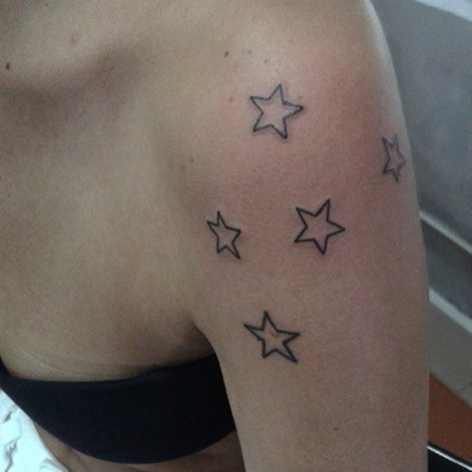 татуировка звезда значение