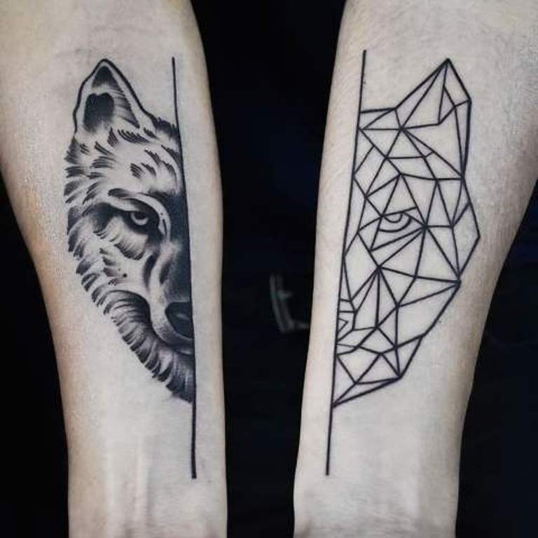 татуировки геометрические