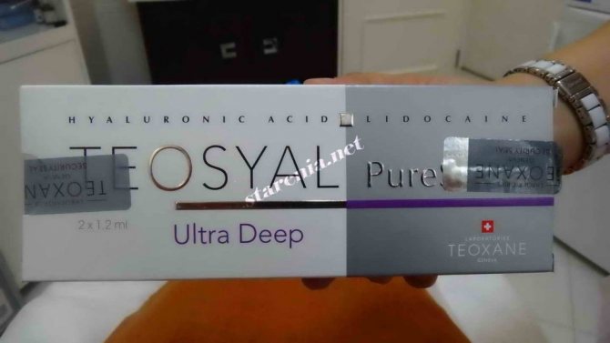 Teosyal PureSense Ultra Deep упаковка