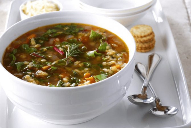 Вкусный суп из чечевицы – картинка