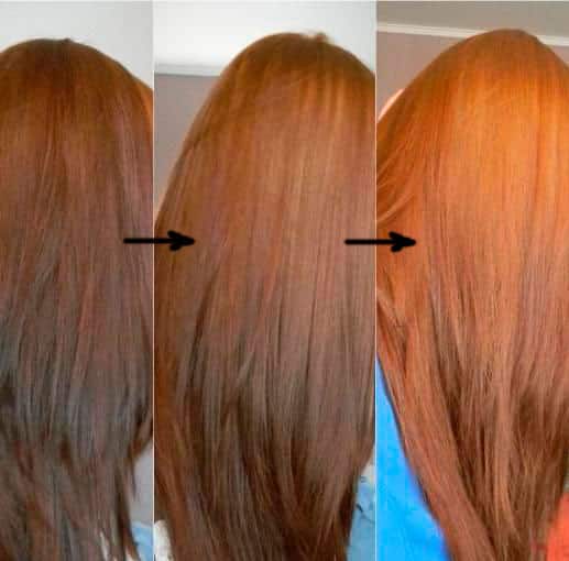 Возвращение к настоящему оттенку цвета волос