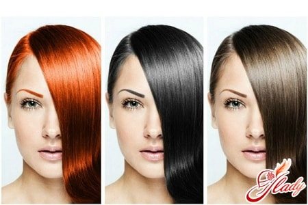 Выбор цвета волос